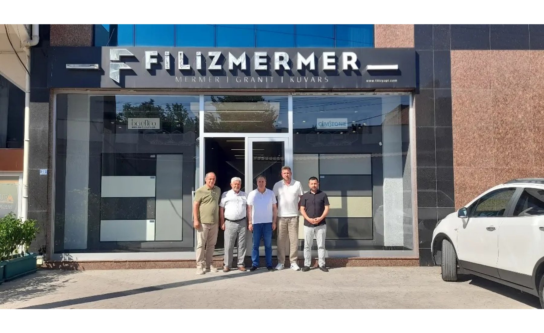 FMS Filiz Mermer sahibi Sn. Adnan Filize iş yerinde ziyaret